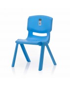 HOUZE - Signature Kids Chair with Backrest (Blue) - 1 P ...